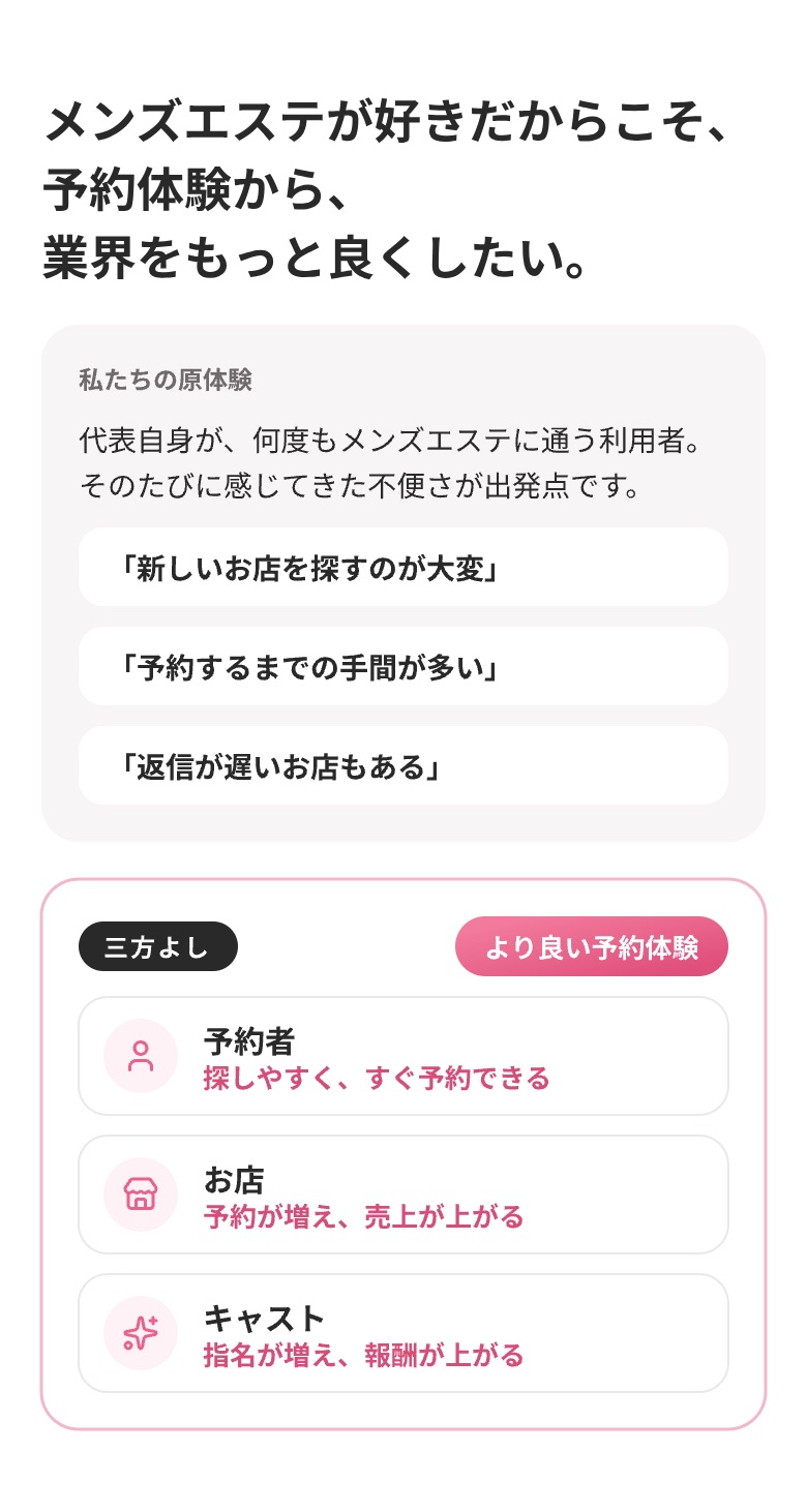 なぜ私たちがやるのか